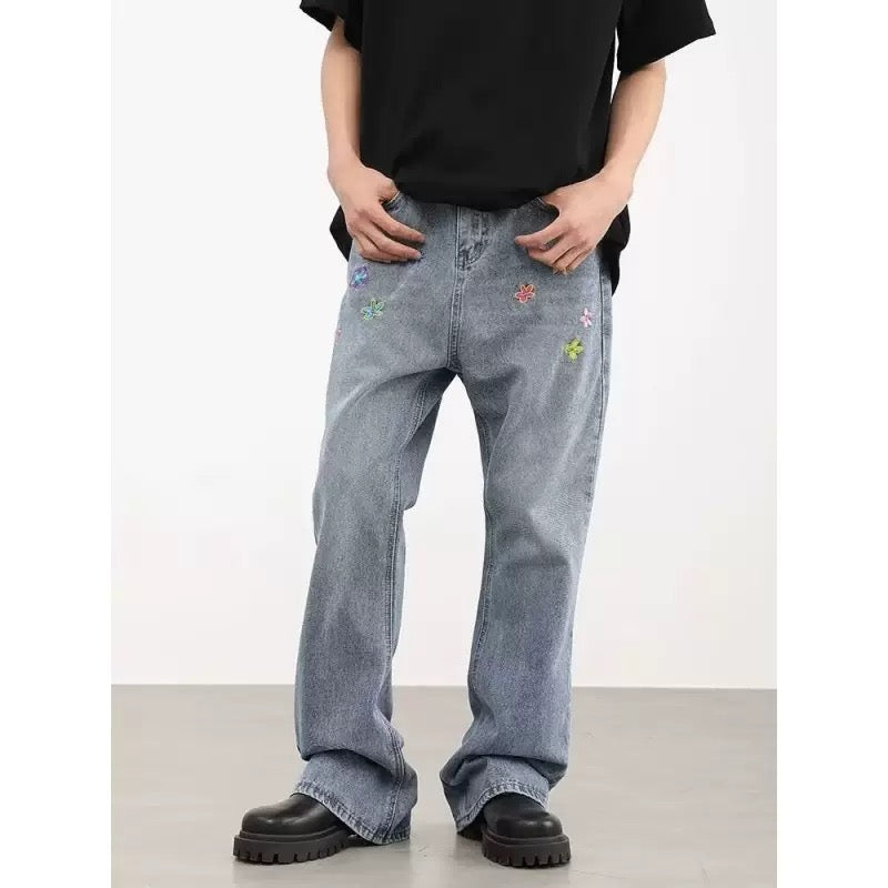 Jeans cleanfit Trendy Brand Men's American Style Trousers