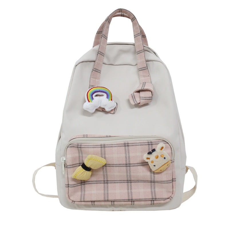 Ins Sen Series Cute All match Backpack