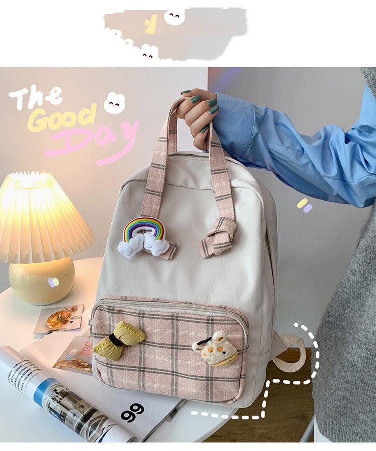 Ins Sen Series Cute All match Backpack