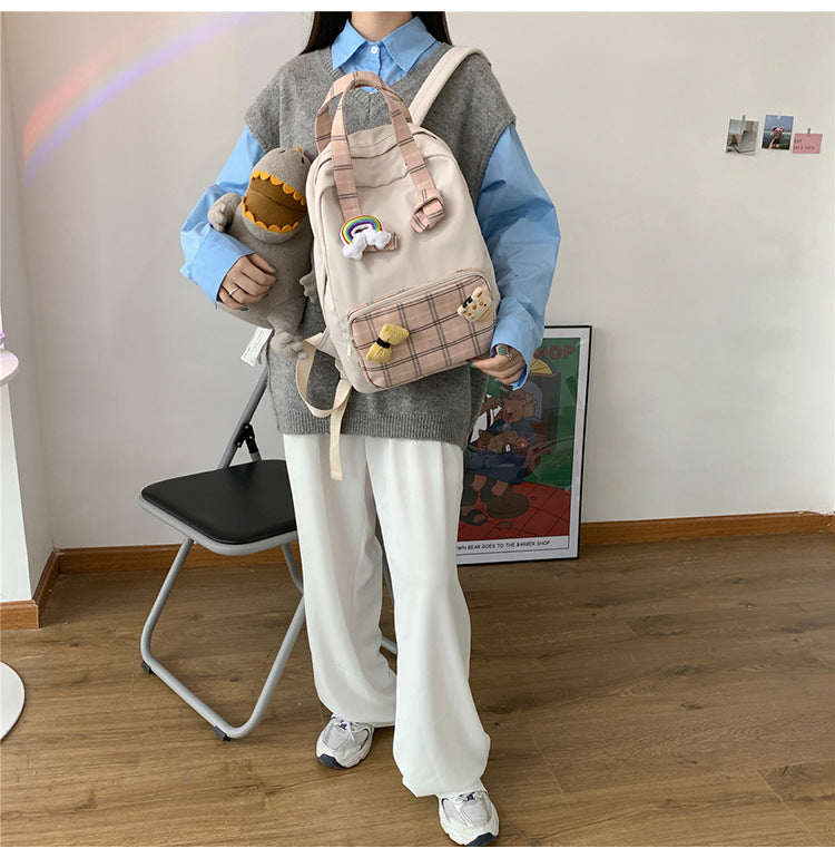 Ins Sen Series Cute All match Backpack