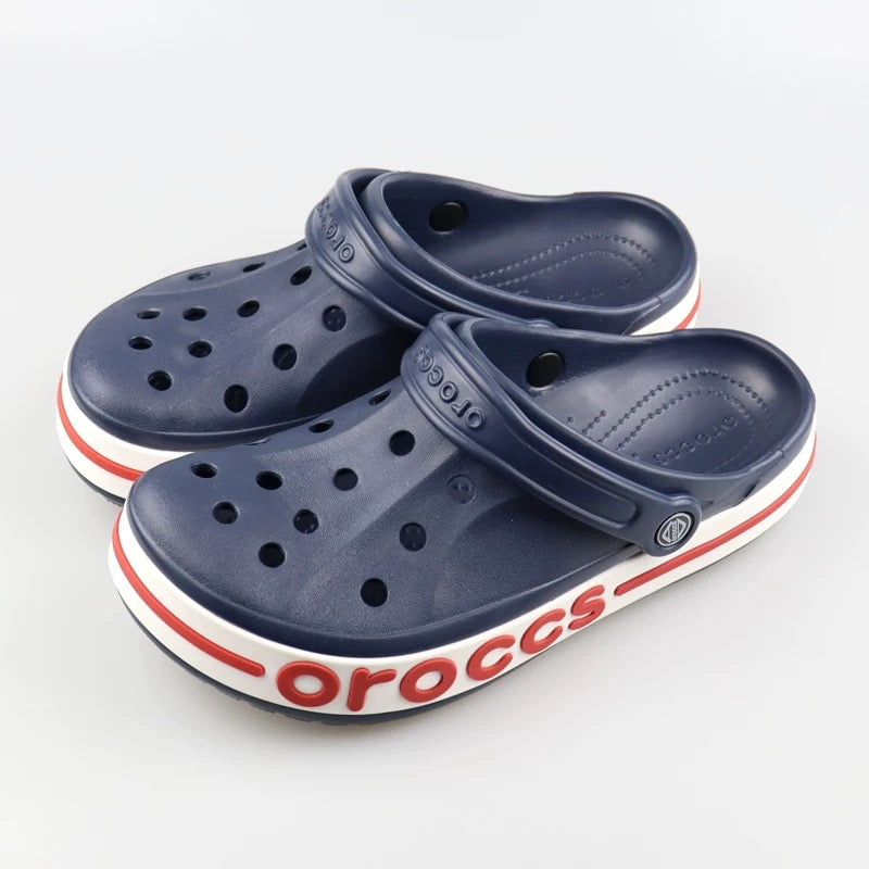 Hole shoes men's 2025 new summer outdoor breathable thick-soled non-slip sports sandals slippers beach shoes Beya