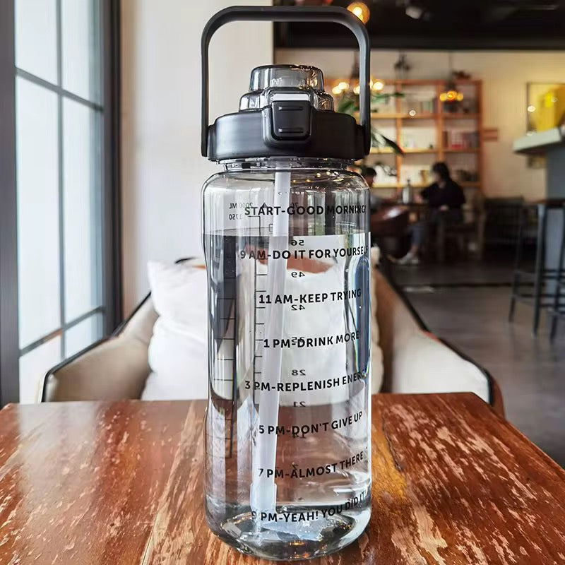 Untitled 21 2 Liter 1 Gallon Sports Plastic Drinking Big Capacity
Straw Type With Time Marker Bpa Tritan Small Oct8_19:30