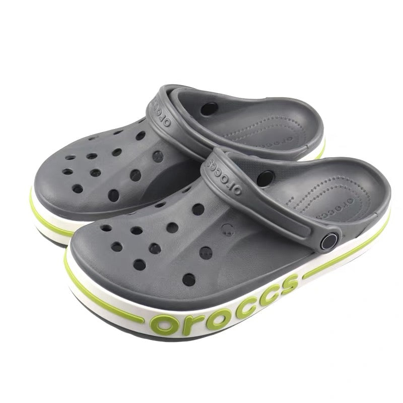 Hole shoes men's 2025 new summer outdoor breathable thick-soled non-slip sports sandals slippers beach shoes Beya