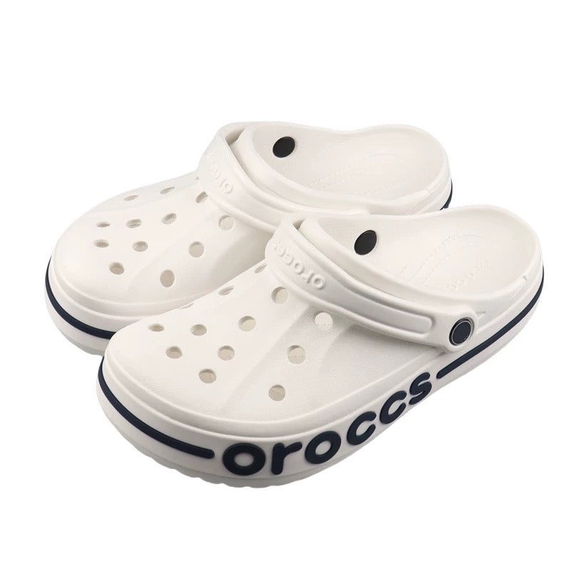 Hole shoes men's 2025 new summer outdoor breathable thick-soled non-slip sports sandals slippers beach shoes Beya