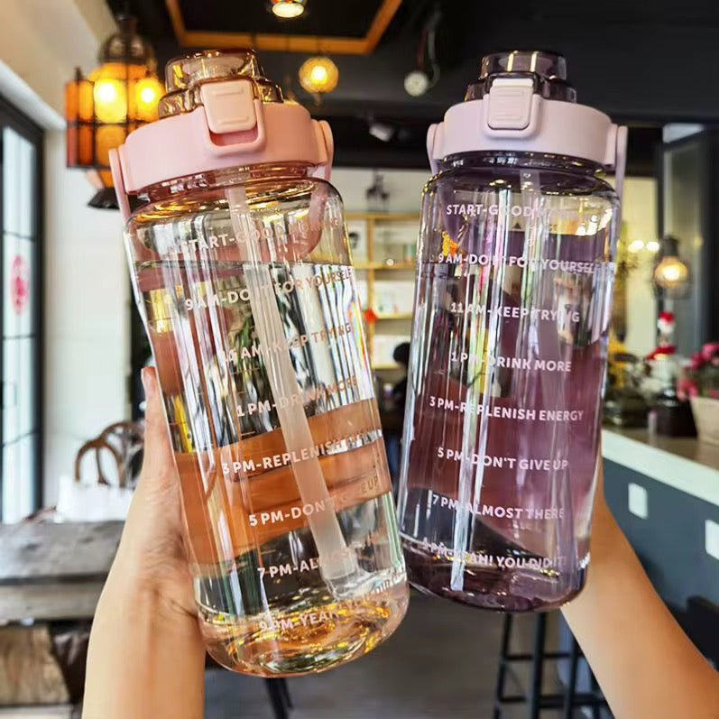 Untitled 21 2 Liter 1 Gallon Sports Plastic Drinking Big Capacity
Straw Type With Time Marker Bpa Tritan Small Oct8_19:30