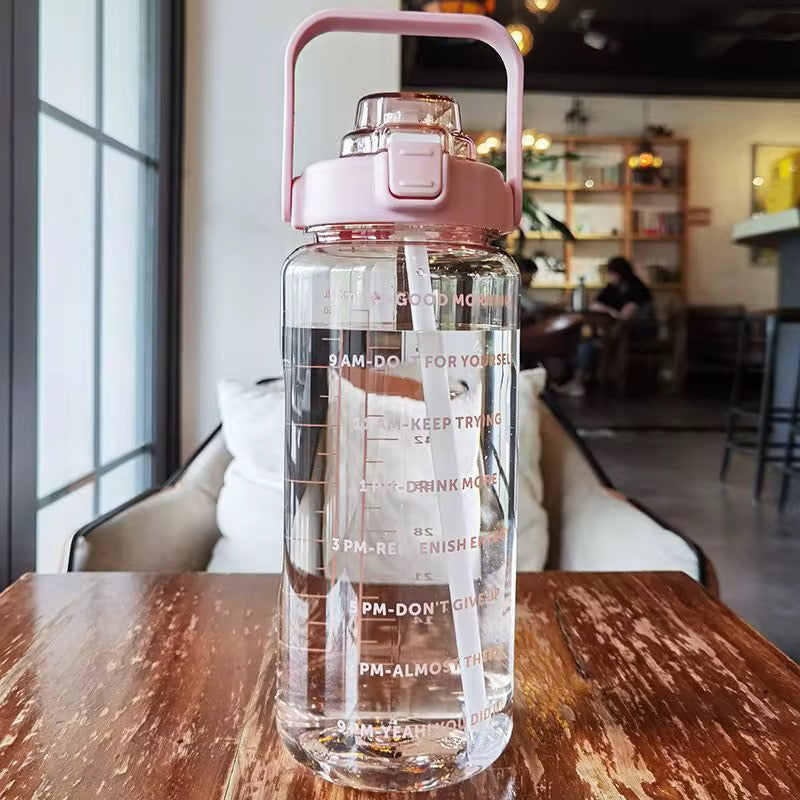 Untitled 21 2 Liter 1 Gallon Sports Plastic Drinking Big Capacity
Straw Type With Time Marker Bpa Tritan Small Oct8_19:30