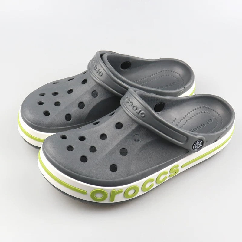 Hole shoes men's 2025 new summer outdoor breathable thick-soled non-slip sports sandals slippers beach shoes Beya