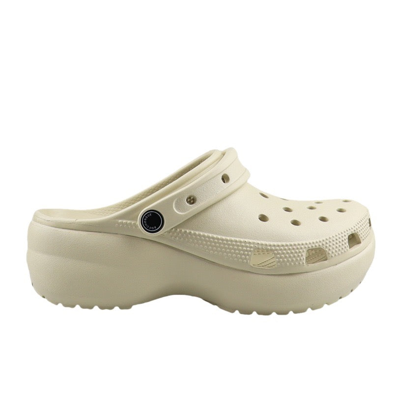 Hole Shoes Women's Shoes Clouds Summer Baotou Sandals and Slippers Non-slip Breathable Thick Sole Increased Outdoor Sandals Beach Shoes