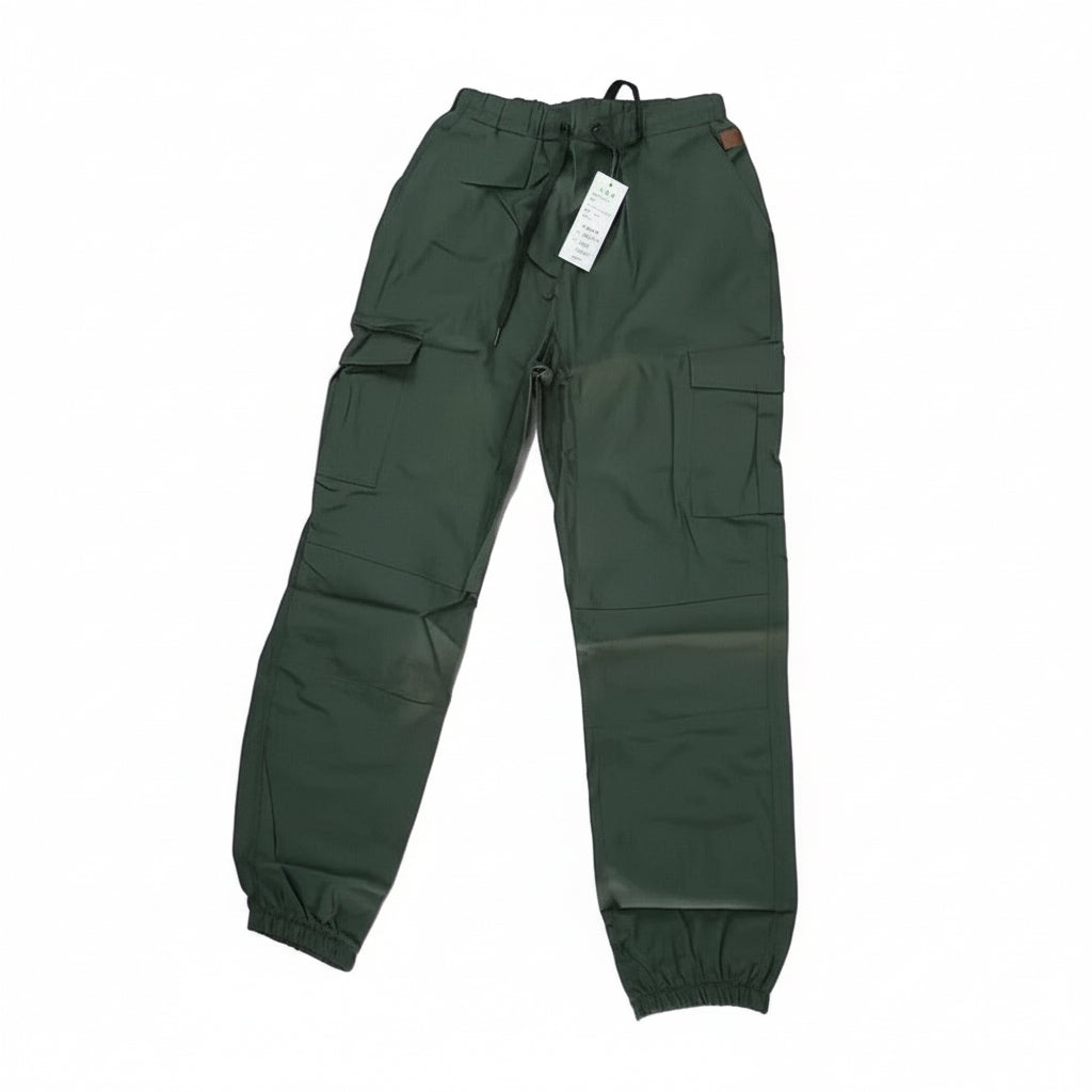 Men's trousers wholesale men's casual overalls loose toe solid color American trousers