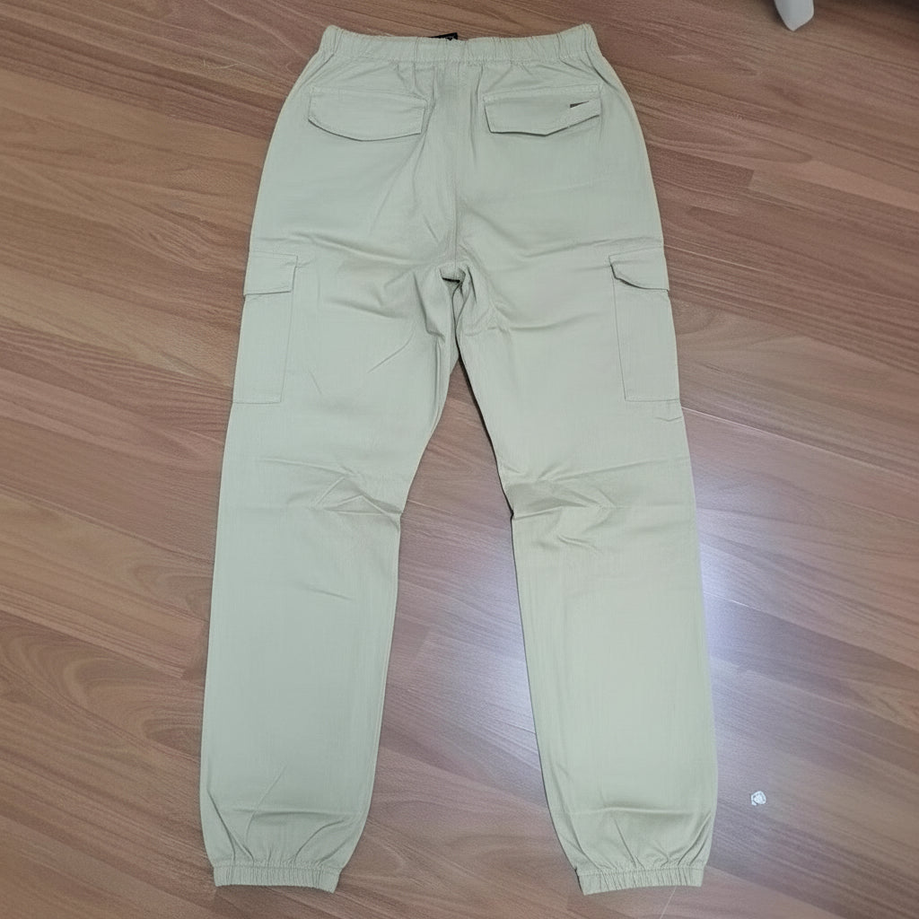 Men's trousers wholesale men's casual overalls loose toe solid color American trousers