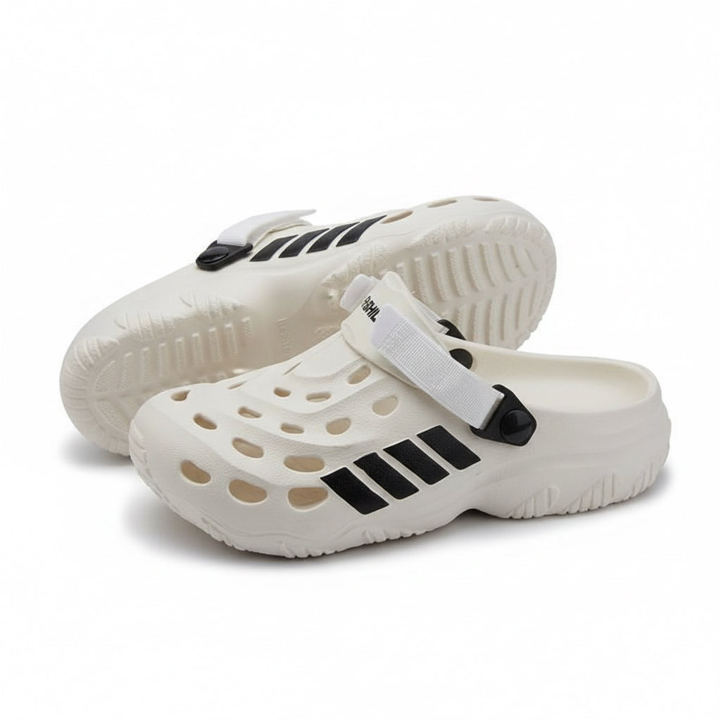 Outside the hole shoes men summer new EVA thick soles fashion trend outdoor climbing beach can drive two slippers