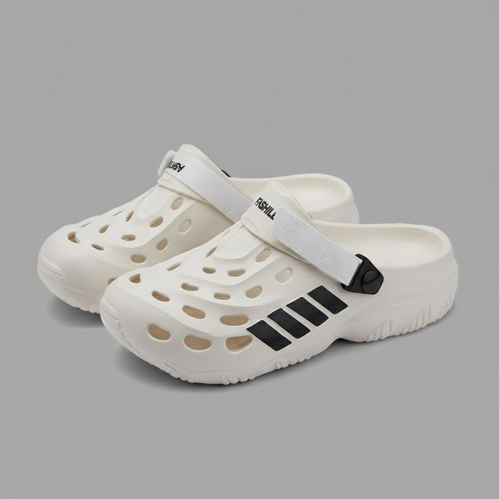 Outside the hole shoes men summer new EVA thick soles fashion trend outdoor climbing beach can drive two slippers