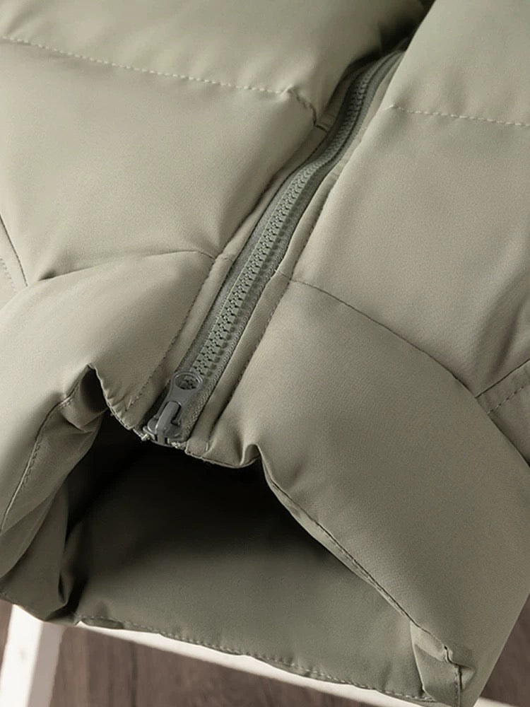 Heavy loose leisure and leisure - sized 2024 new cotton clothing thickens and comfortable cold cotton