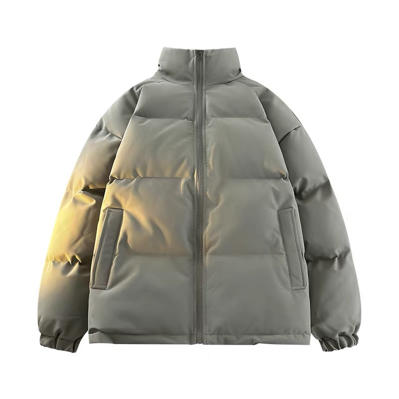 Heavy loose leisure and leisure - sized 2024 new cotton clothing thickens and comfortable cold cotton