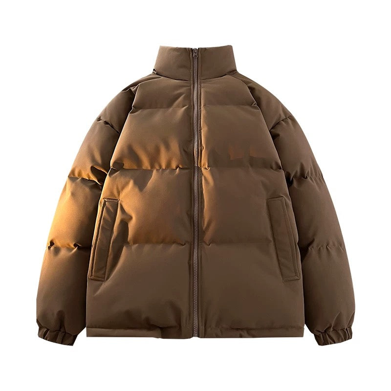Heavy loose leisure and leisure - sized 2024 new cotton clothing thickens and comfortable cold cotton