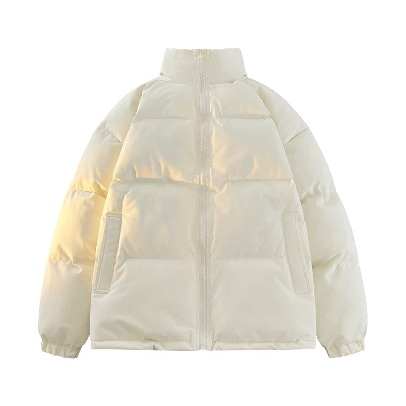 Heavy loose leisure and leisure - sized 2024 new cotton clothing thickens and comfortable cold cotton