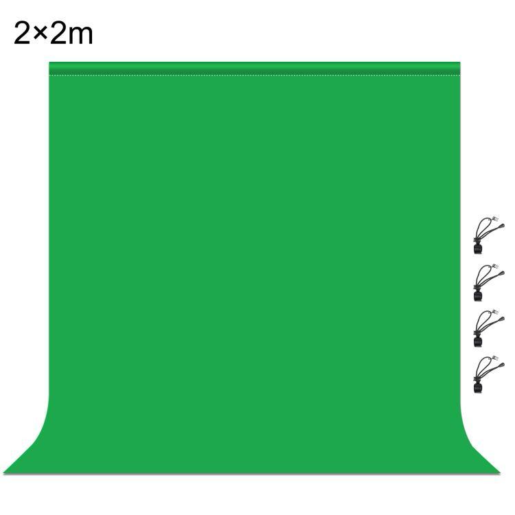 PULUZ 2.9x2m Photo Studio Background Support Stand Backdrop Crossbar Bracket Kit with Red / Blue / Green Polyester Backdrops