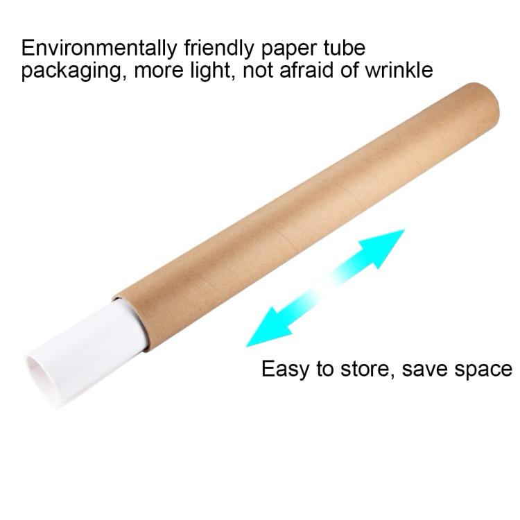 PULUZ Photography Background PVC Paper Kits for Studio Tent Box, Size: 121cm x 58cm(White)
