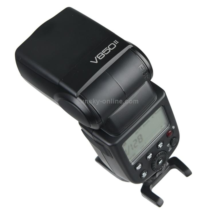 Godox V850II 2.4GHz Wireless 1/8000s HSS Flash Speedlite for Canon / Nikon DSLR Cameras(Black)