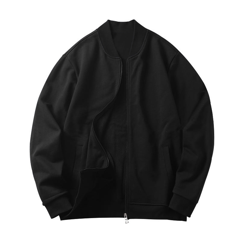 Men's Jacket Suit Zip-up Long-sleeved Top And Drawstring Sweatpants Casual Outdoor Sports Set